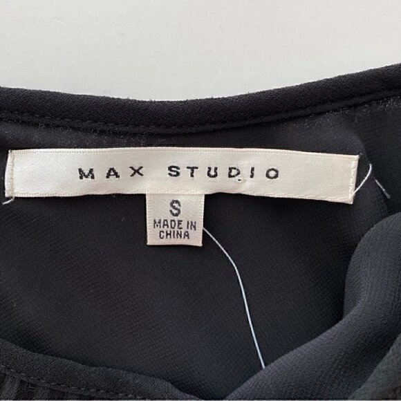 Max Studio sleeveless top with accordion pleats - Picture 9 of 11